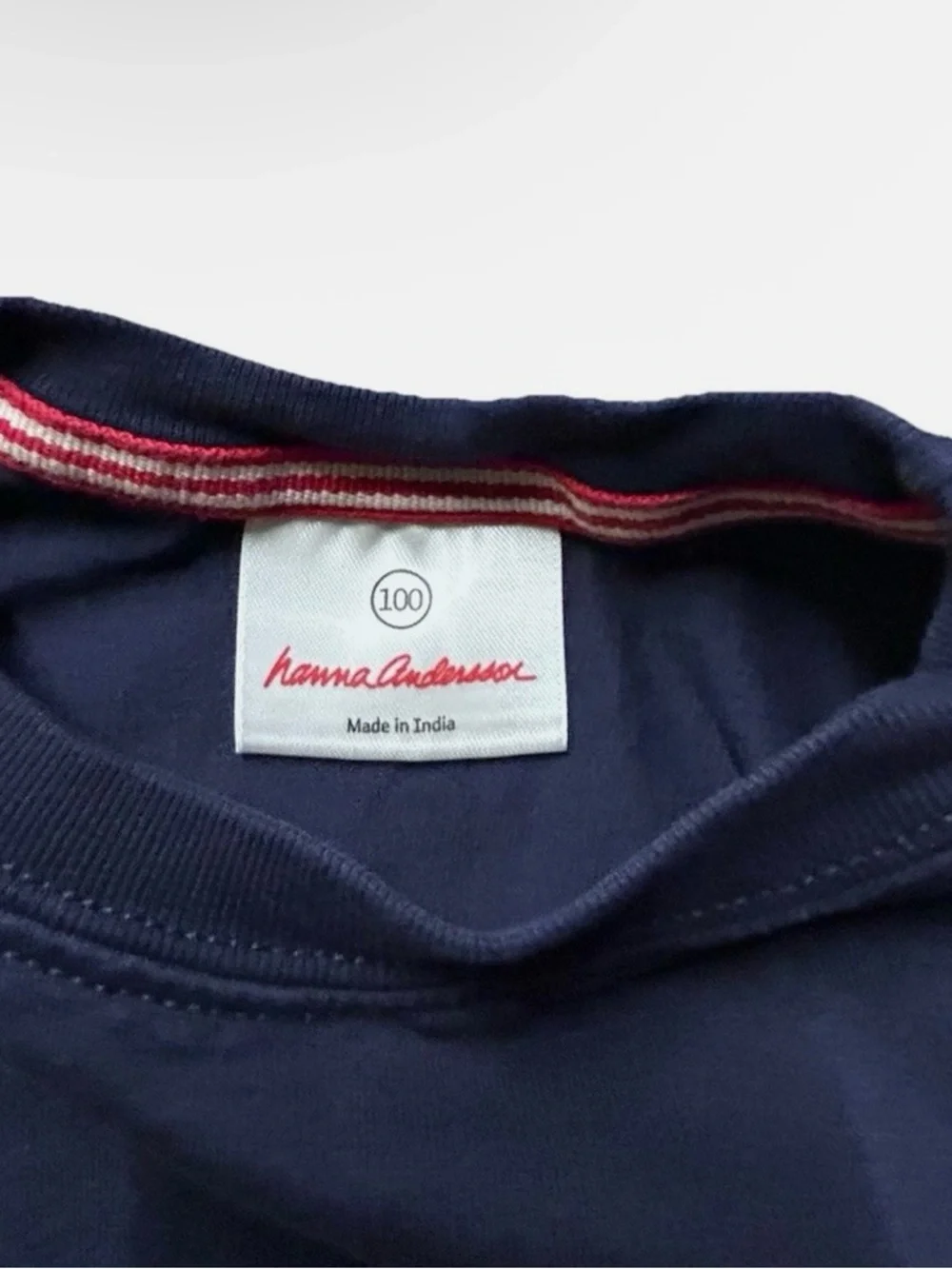 Toddler Boy Hanna Andersson Navy Blue Long Sleeve Shirt Polar Bear Size 100 4T - Picture 3 of 3